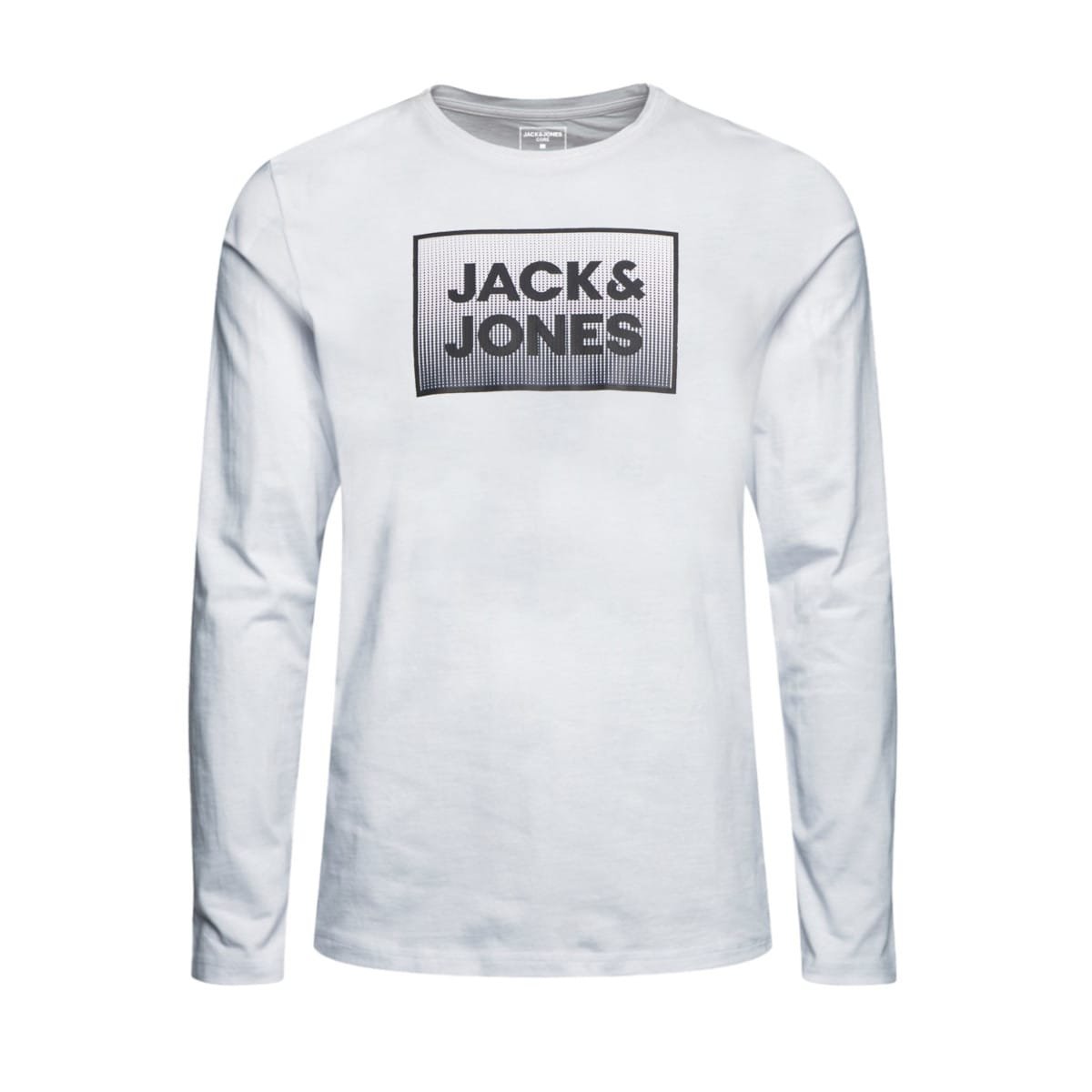 JACK & JONES JJSTEEL trikoopaita, White