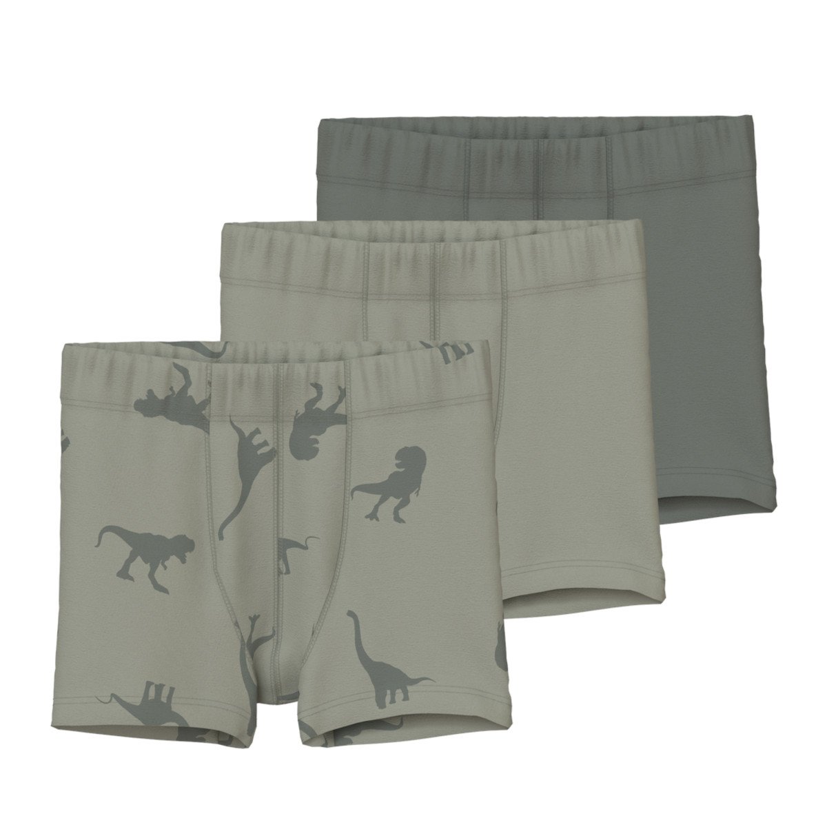NAME IT NMMTIGHTS DINO boxerit 3kpl, Agave Green