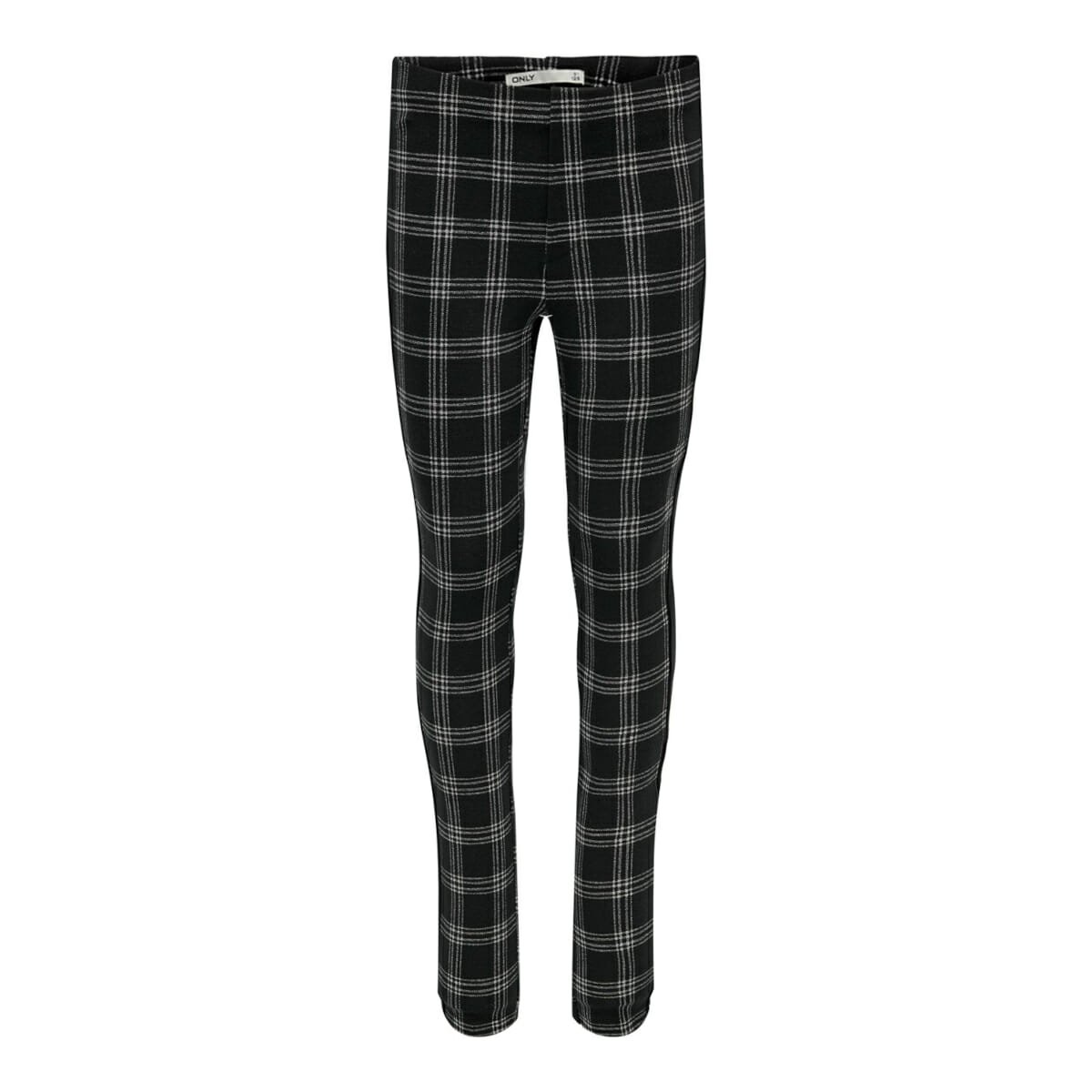 KIDS ONLY KOGSOLANGE leggingsit, Black/CHECK