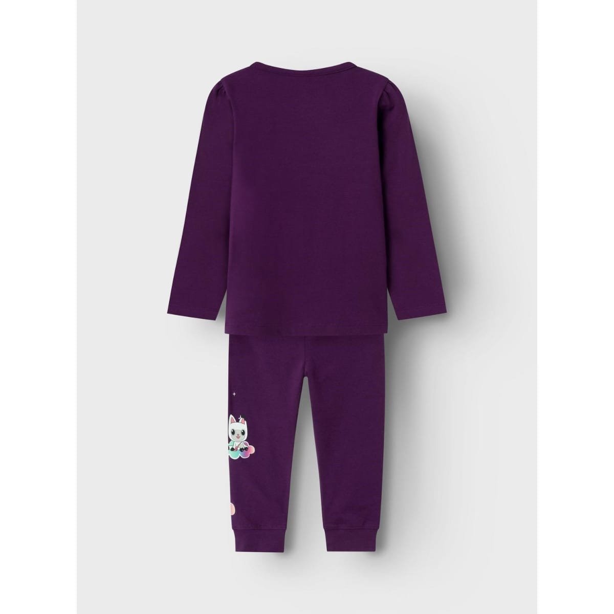 NAME IT NMFORINA Gabby's Dollhouse Pyjama, Plum Purple