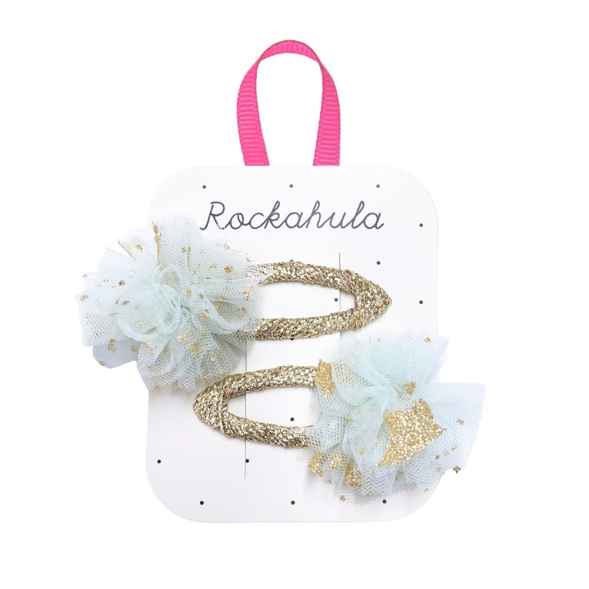 ROCKAHULA Sparkle Star Tulle Ruffle Clips