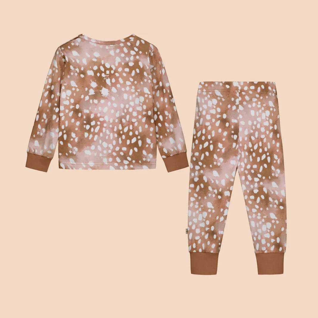 KAIKO PYJAMA SET pyjama, Copper Bambi