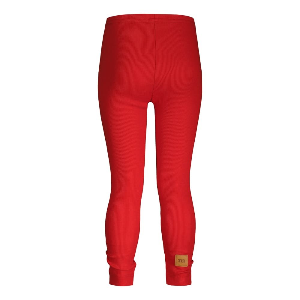 METSOLA lasten RIB LEGGINGS leggingsit, Poppy