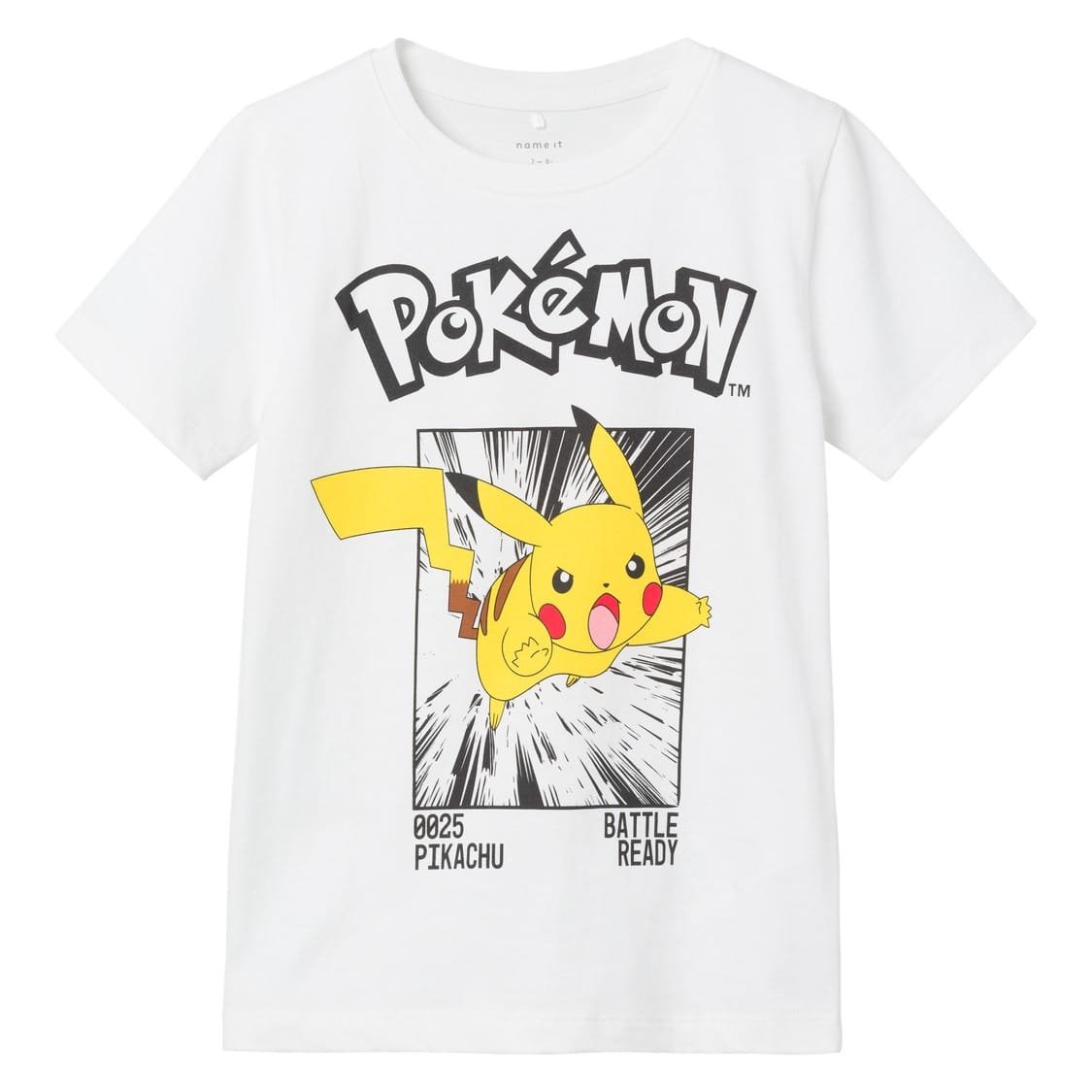 NAME IT NKMMOISI POKEMON t-paita, Bright White