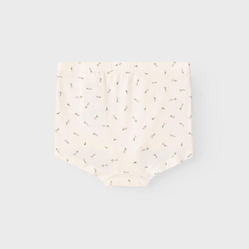 NAME IT NMFTIGHTS FLORAL alushousut 3kpl, Buttercream