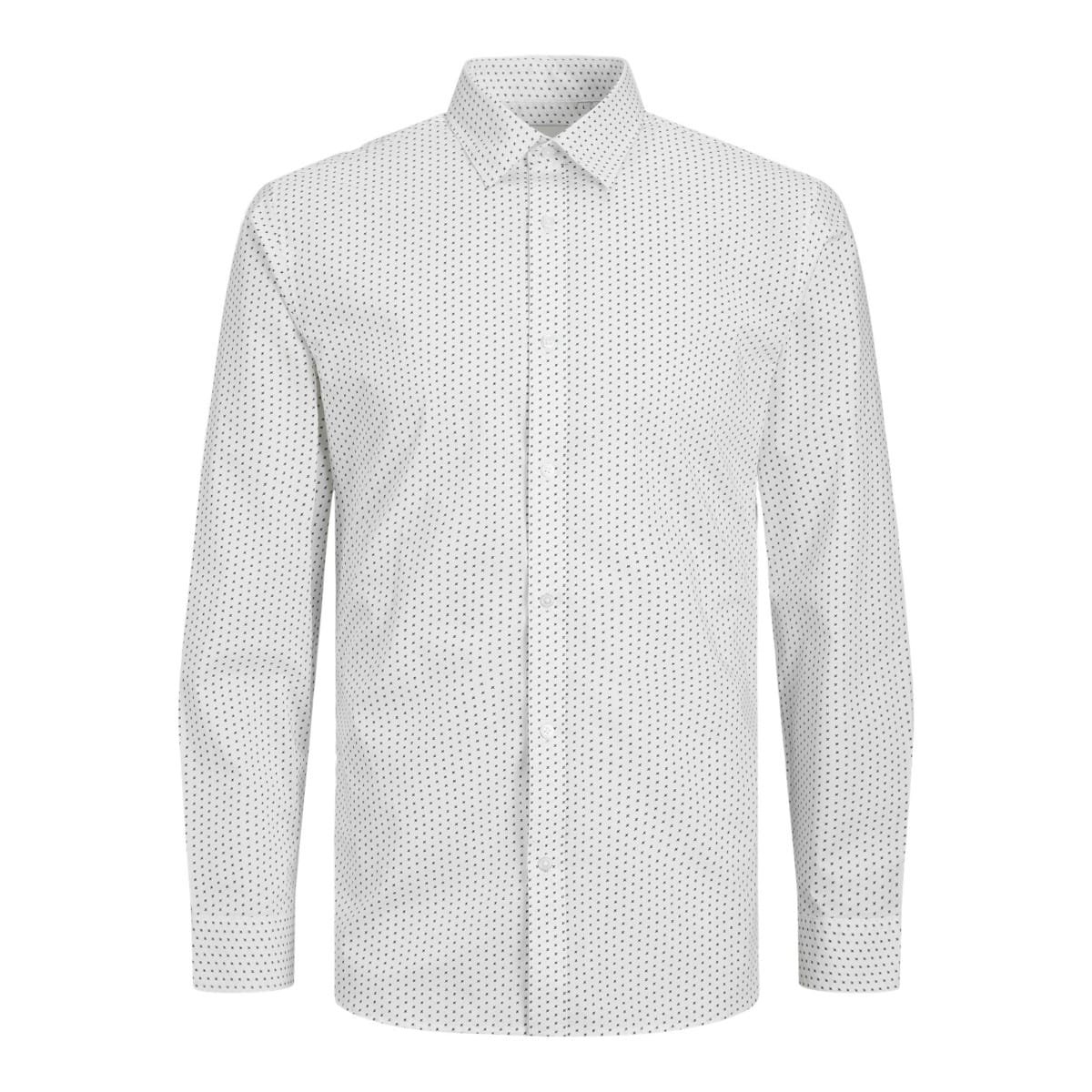 JACK & JONES JJJOE kauluspaita, White