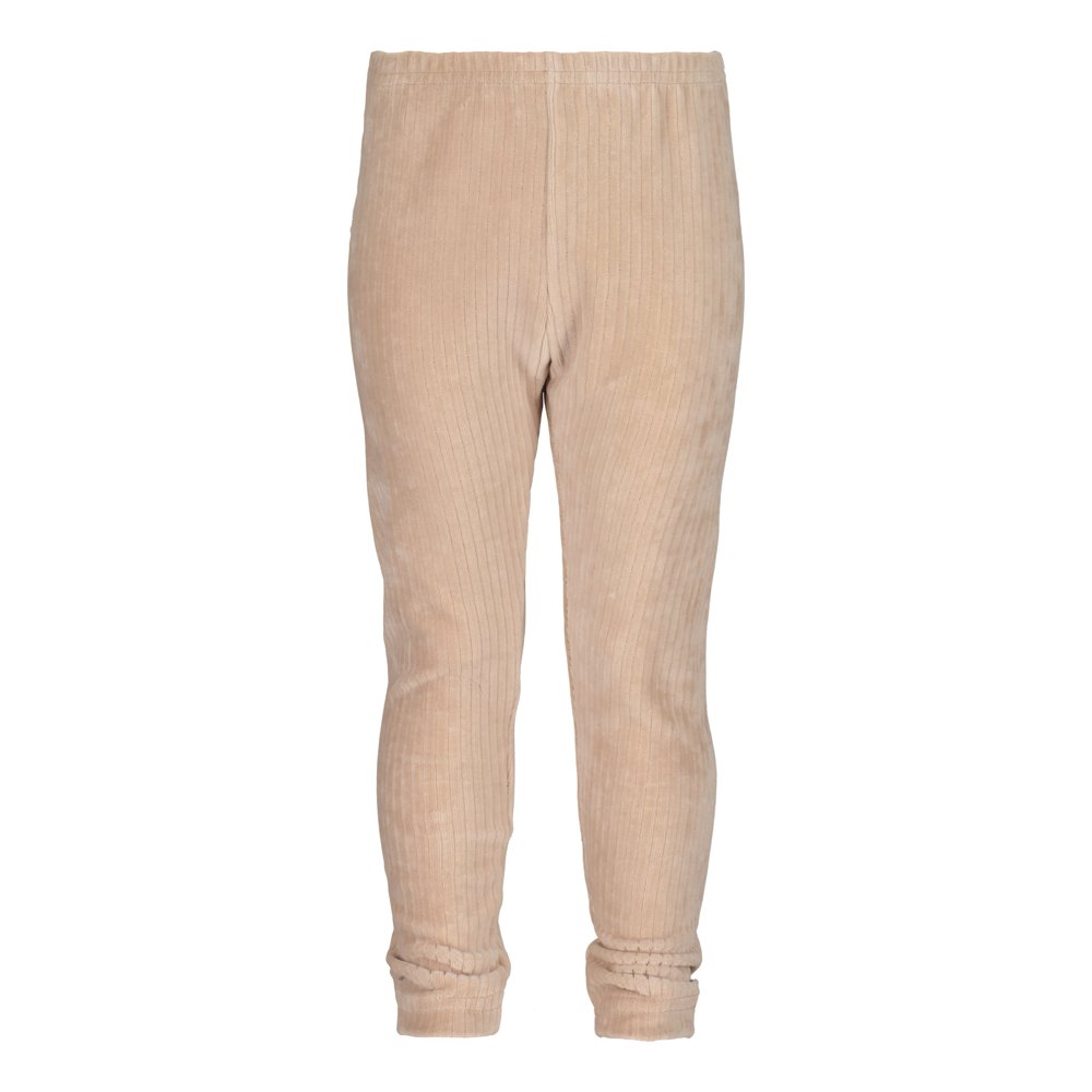 METSOLA lasten VELOUR leggingsit, Sand