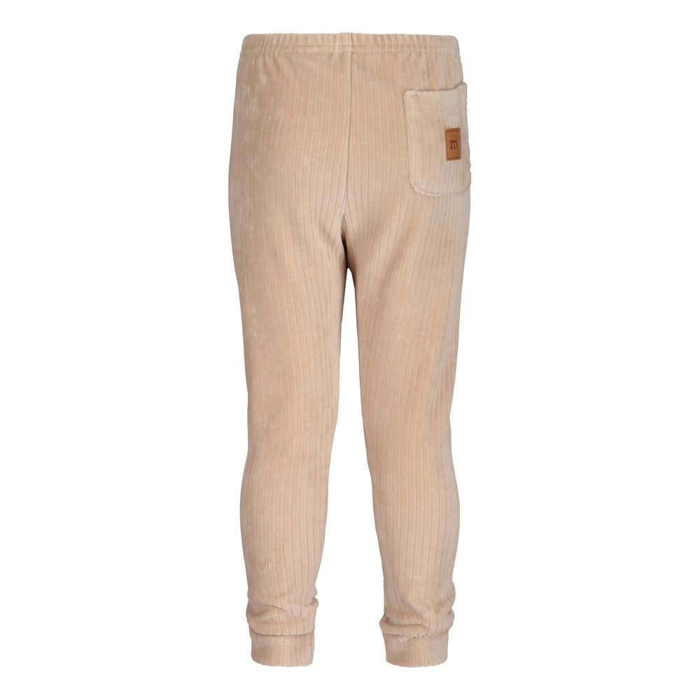 METSOLA lasten VELOUR leggingsit, Sand