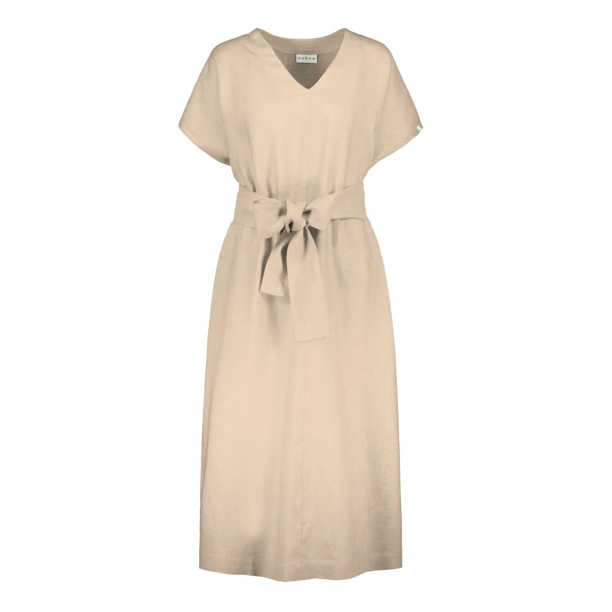 NAKOA aikuisten Naomi Linen Dress, Sandshell