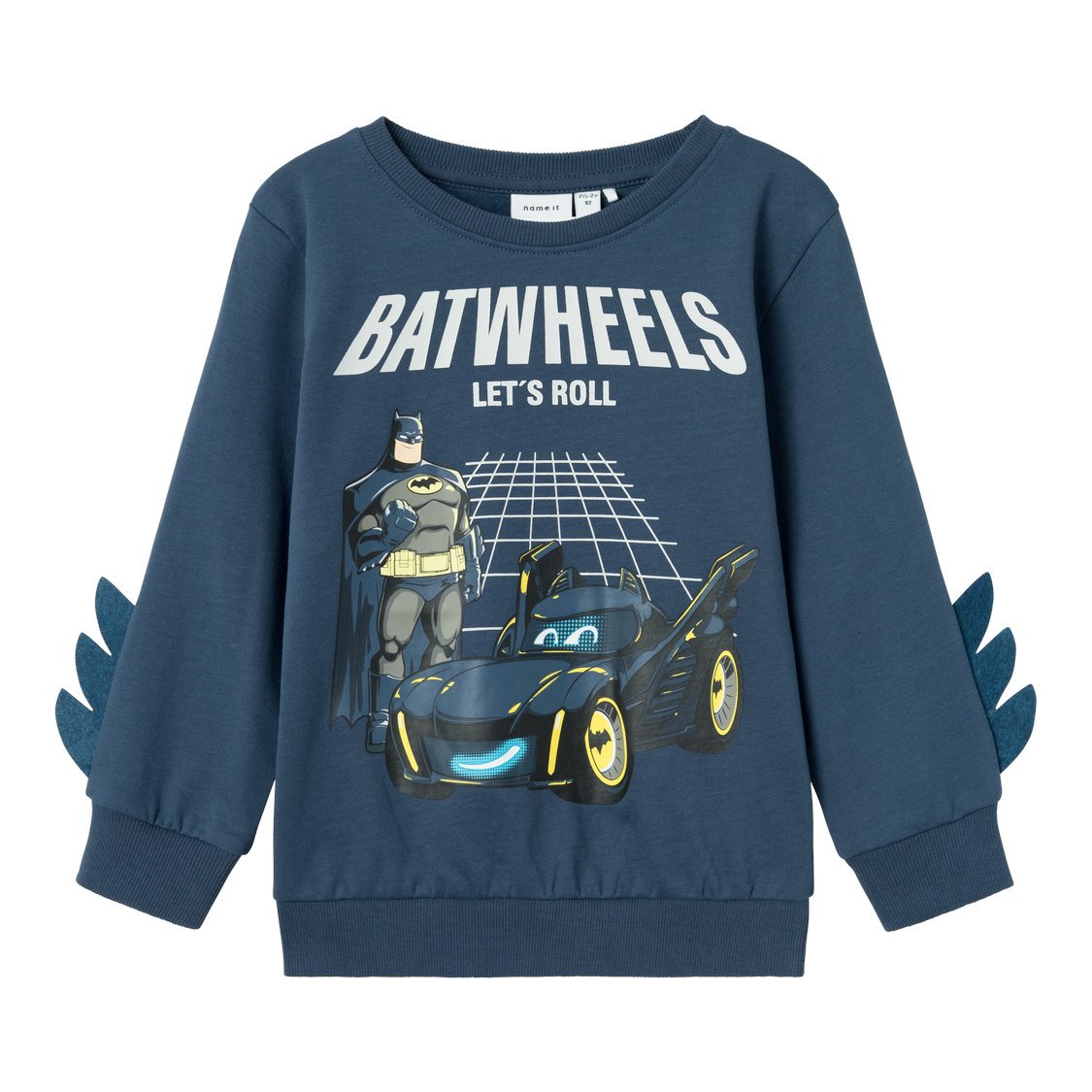 NAME IT NMMJUICE BATWHEELS collegepaita, Dark Denim