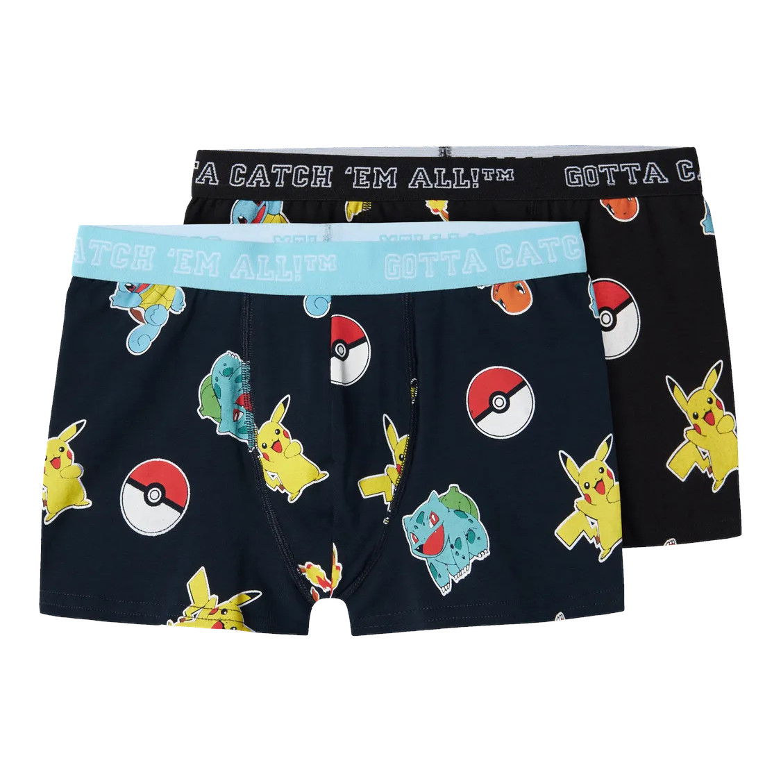 NAME IT NKMASGAR POKEMON boxerit 2kpl, Black