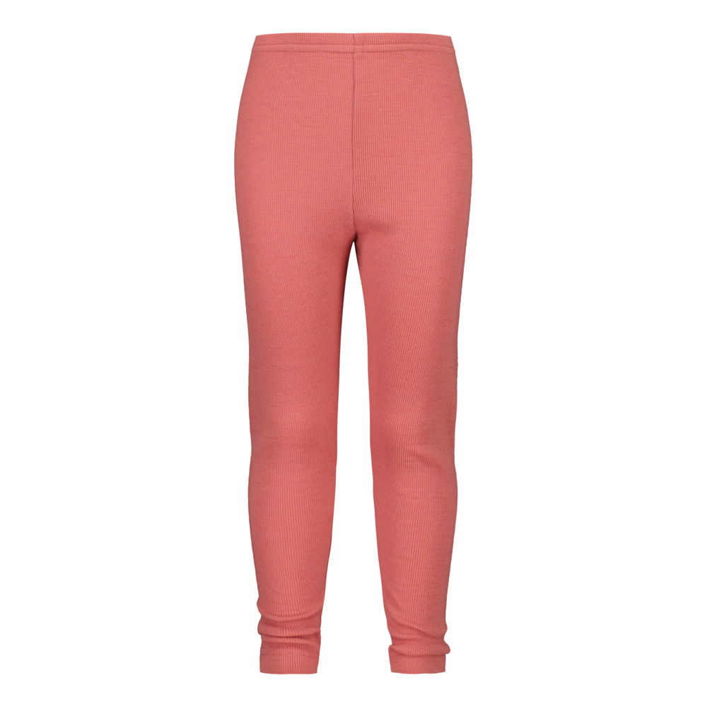 METSOLA lasten MERINO RIB leggingsit, Rasberry