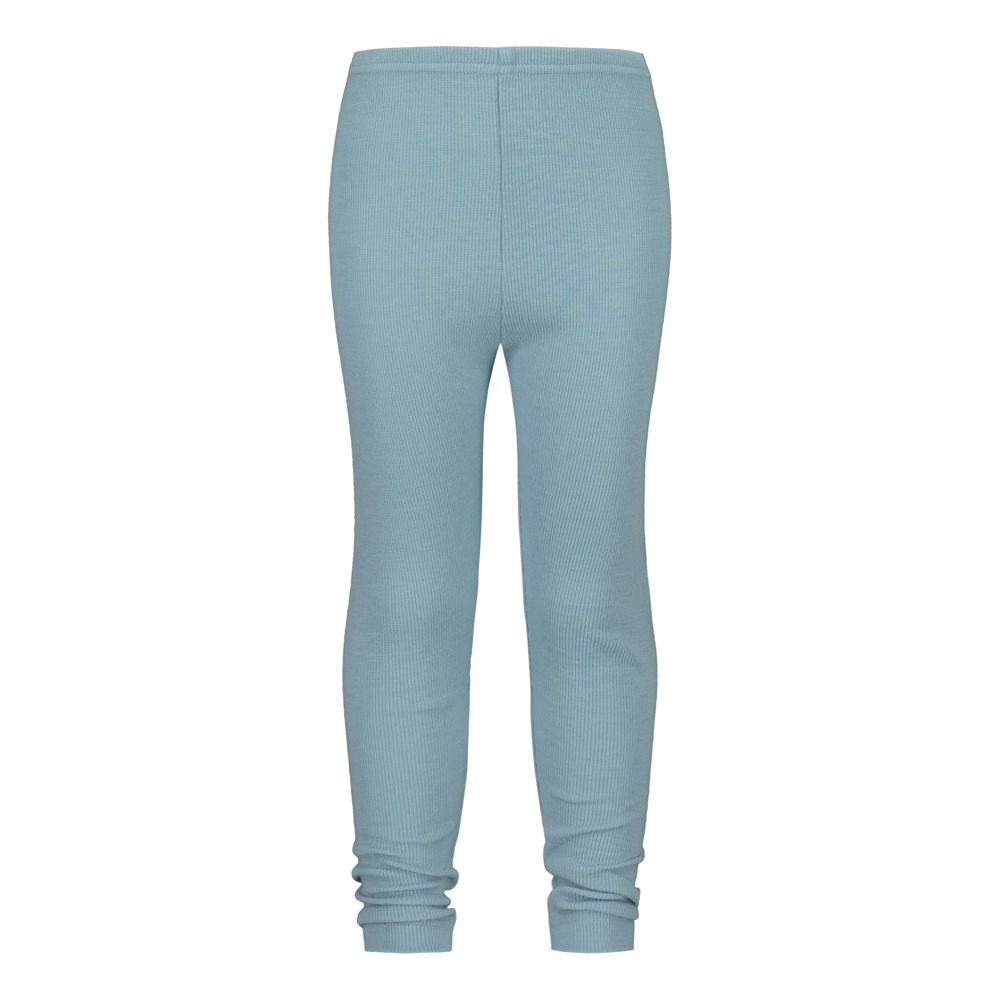 METSOLA lasten MERINO RIB leggingsit, Cloudy Sky