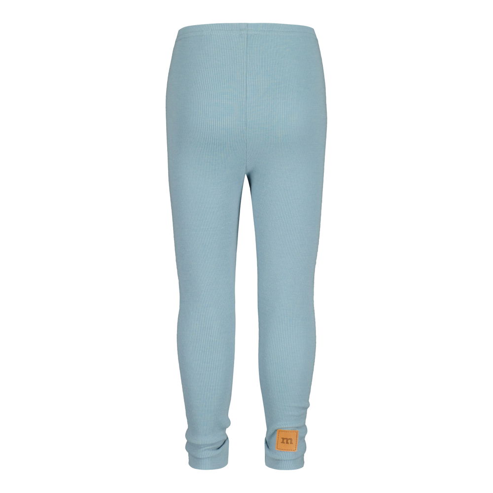 METSOLA lasten MERINO RIB leggingsit, Cloudy Sky