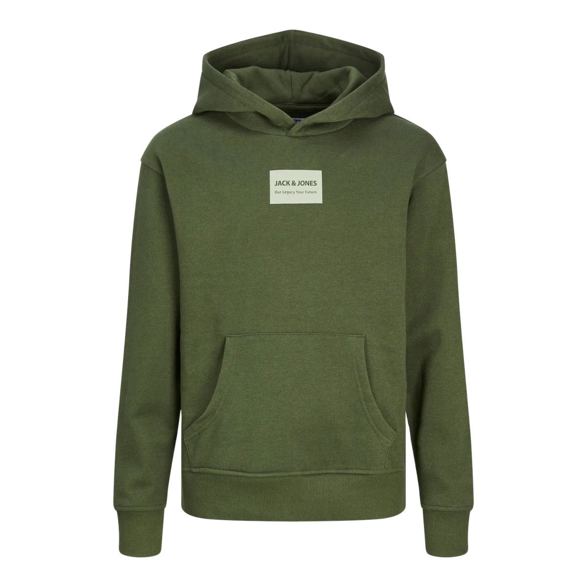 JACK & JONES JJHAKKAI collegehuppari, Kombu Green