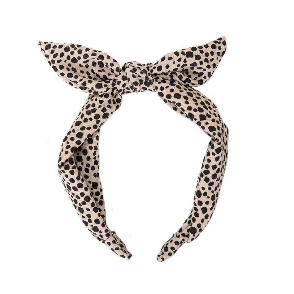 ROCKAHULA Leopard Love Tie Headband