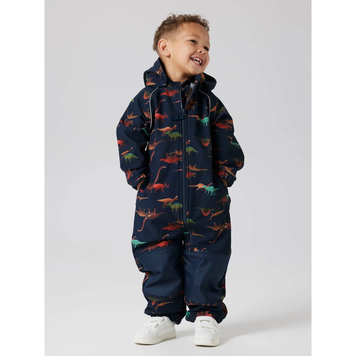 name it NMMALFA08 DINO softshell-haalari, ENNAKKOTILAUS Dark Sapphire