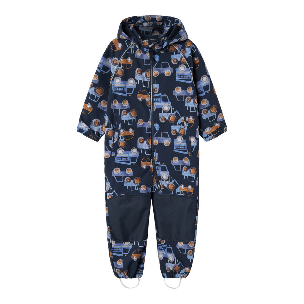 NAME IT NMMALFA08 AOP TRUCK CAR softshell-haalari, Dark Sapphire
