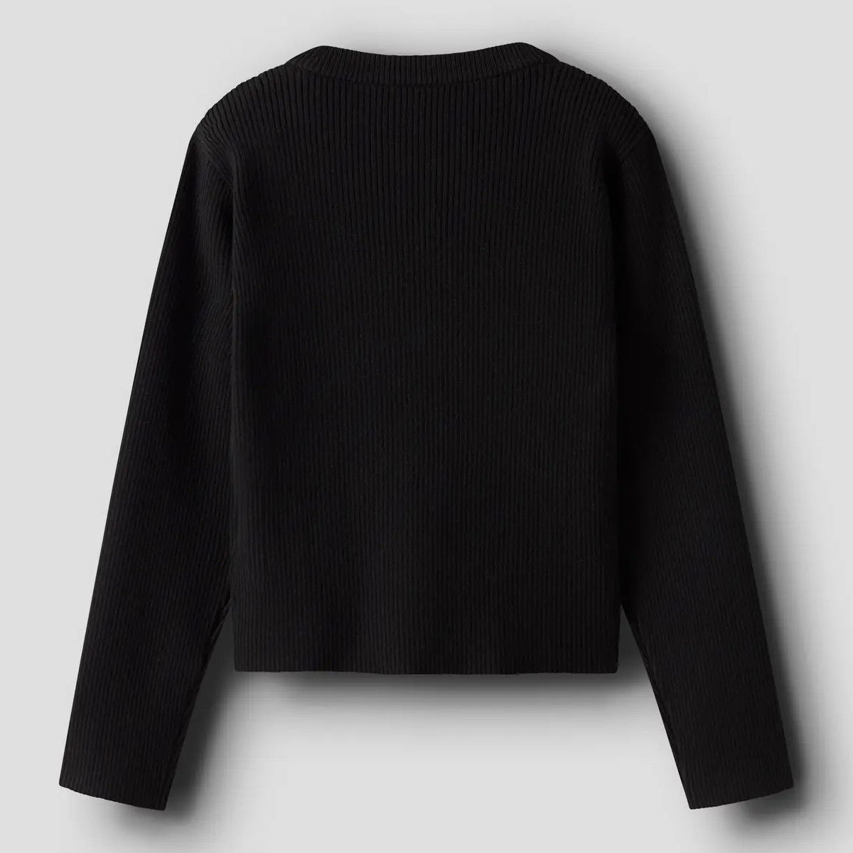 NAME IT NKFLARENLISE neuletakki, Black