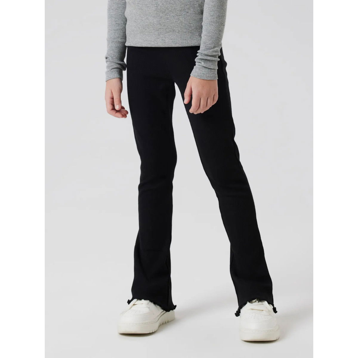 NAME IT NKFNAKAL bootcut housut, Black